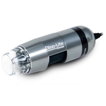 Dino-Lite Digital Microscope [AM4013MTL] 1.3MP, 10-90x, Long Working Distance, Polarizer, Aluminium