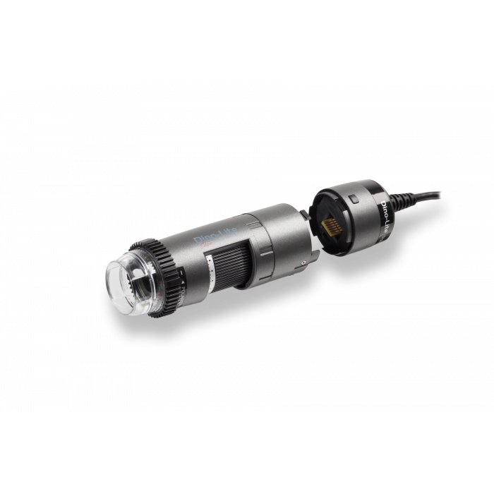 Dino-Lite EdgePlus [AM4517MT-FUW] Digital Microscope 1.3MP, 20-220x, UV 375 nm & White light, Aluminium