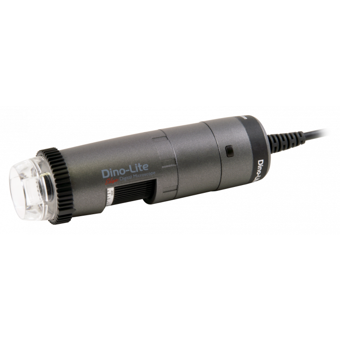 Dino-Lite EdgePlus [AM4517MT-FUW] Digital Microscope 1.3MP, 20-220x, UV 375 nm & White light, Aluminium